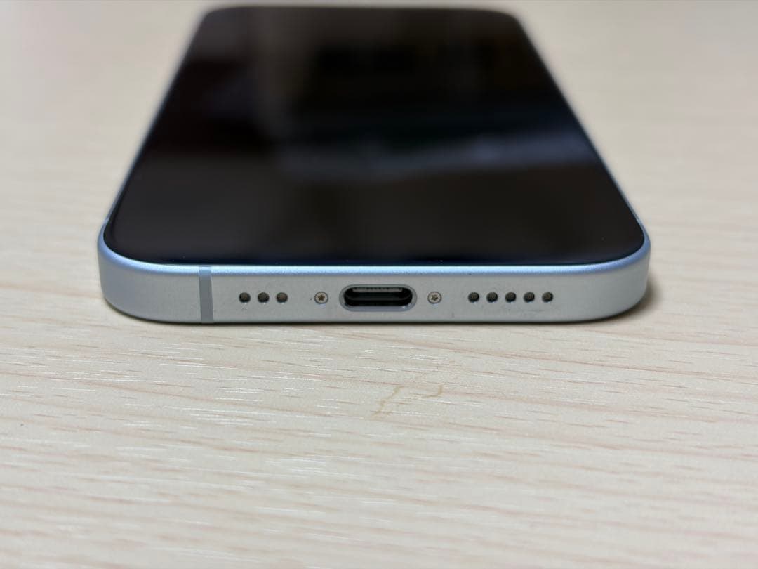 ※メインカメラ不良※ Apple iPhone 15 512GBブルー 本体