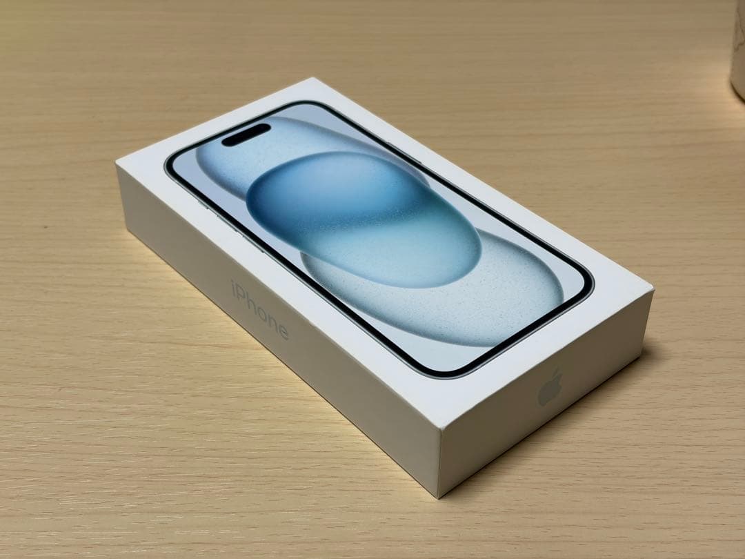 ※メインカメラ不良※ Apple iPhone 15 512GBブルー 本体