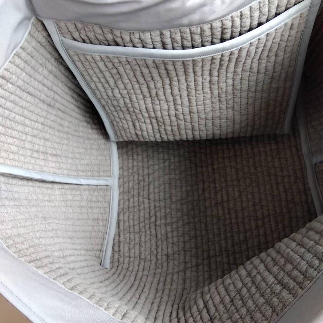 底板ヌビ マグネット☆トートバッグWハンドル☆ ダークグレー ヌビバッグ