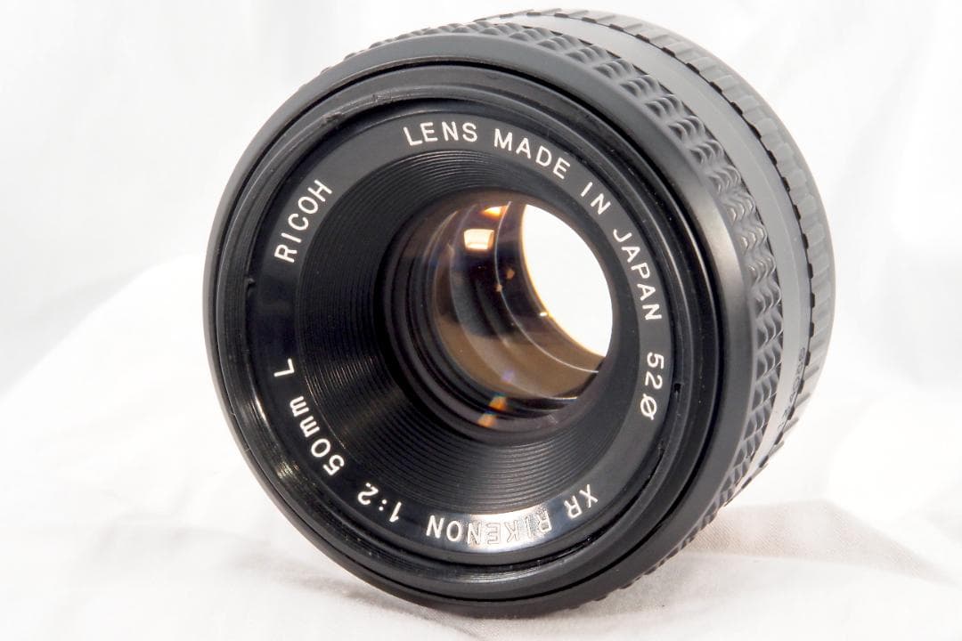 RICOH XR RIKENON 50mm L f2 とてもきれい 分解整備済
