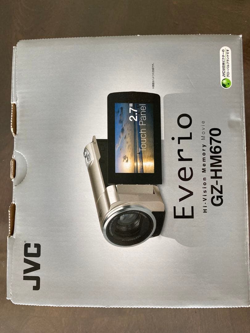 JVC Everio GZ-HM670ビデオカメラ