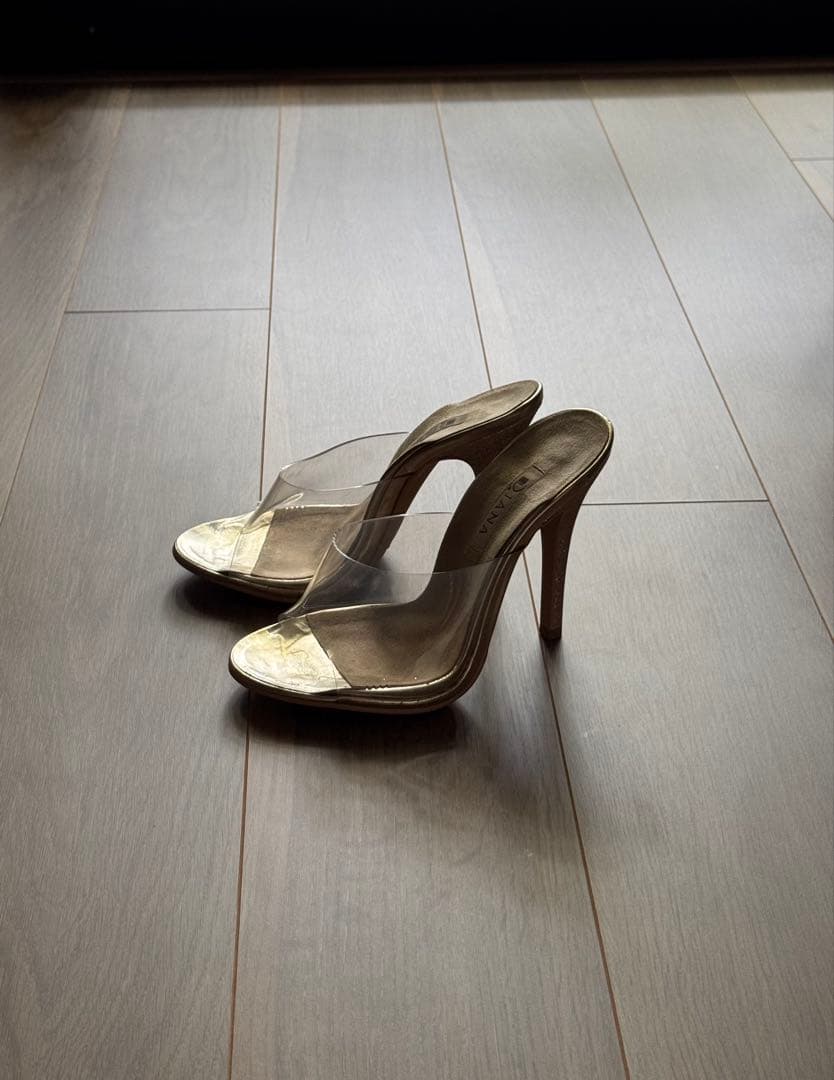 美品♪JBBFヒール公認 DIANAミュール24.5cm