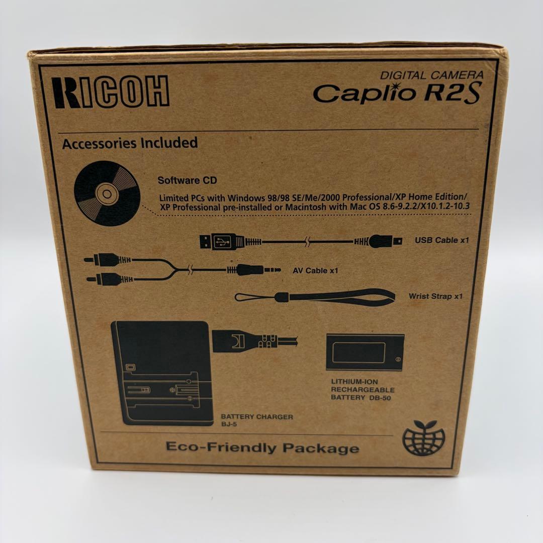 【付属品多数】RICOH Caplio R2S コンデジ デジタルカメラ