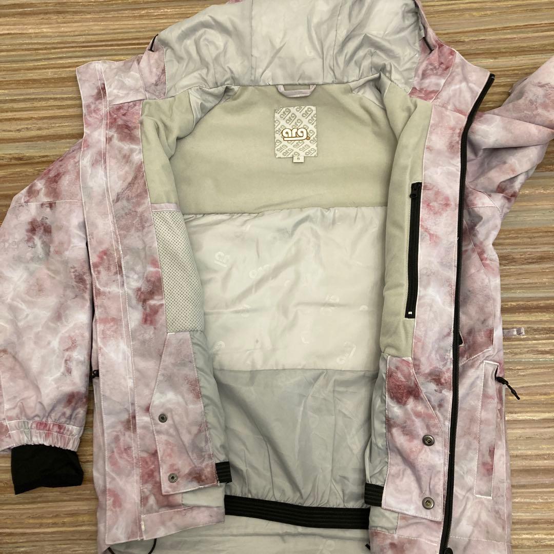 ARG スノーボードウェア フード付き