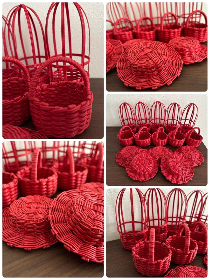 めい様ご確認用のページです。クラフトバンドミニバスケット