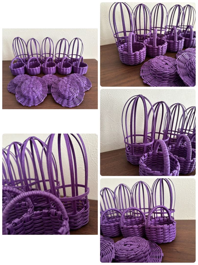 めい様ご確認用のページです。クラフトバンドミニバスケット