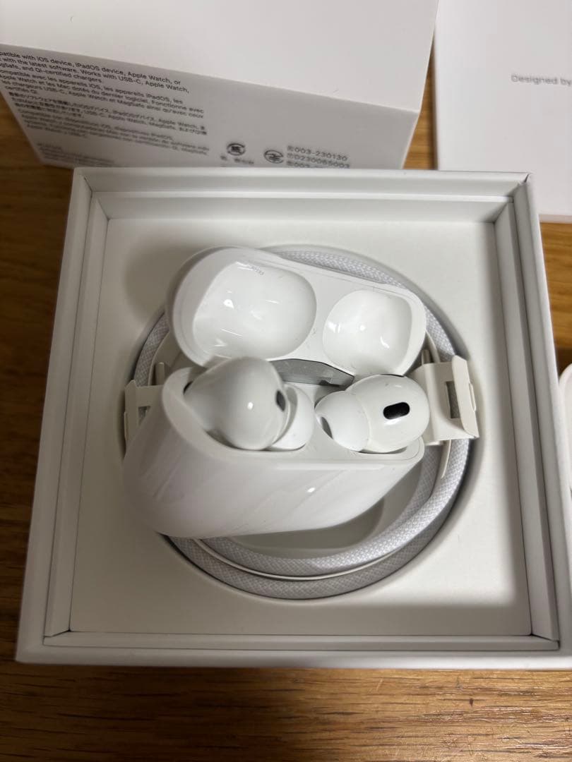 保証あり　国内正規品 AirPods Pro 2 第二世代　USB Cタイプ