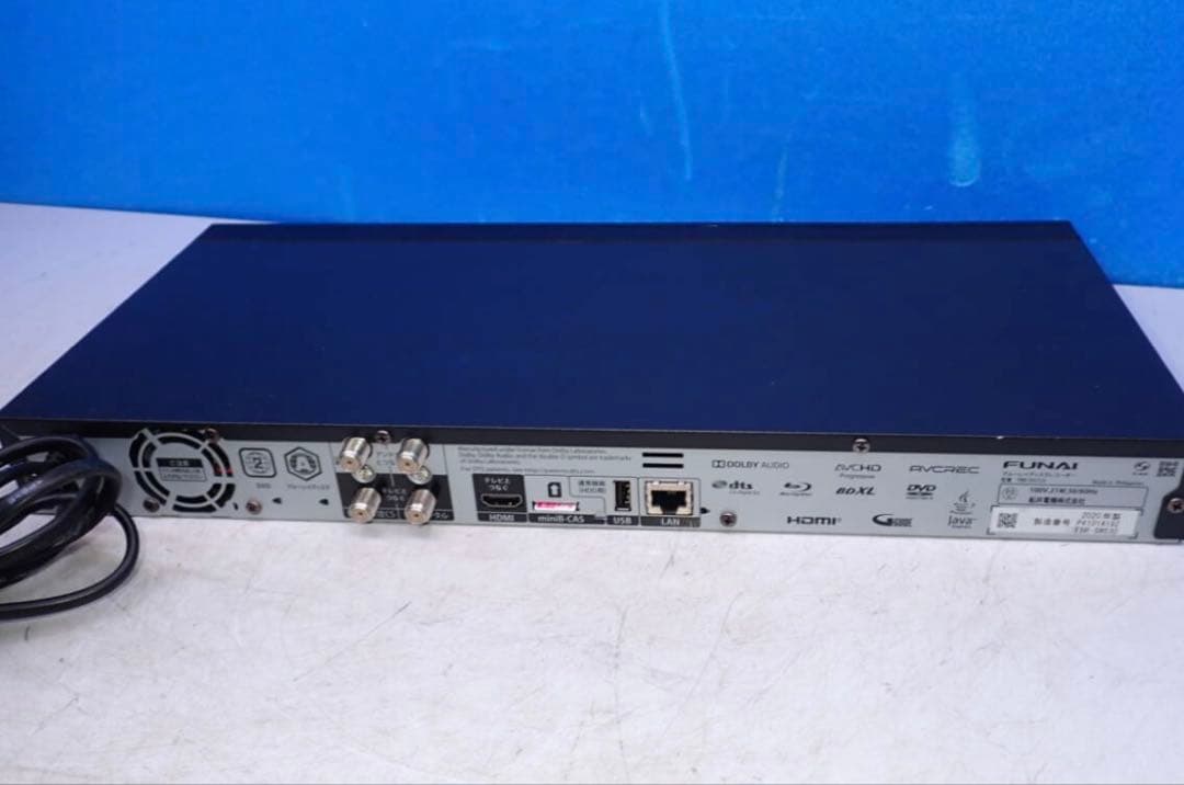 D1019#FUNAI ブルーレイディスクレコーダーFBR-SW530