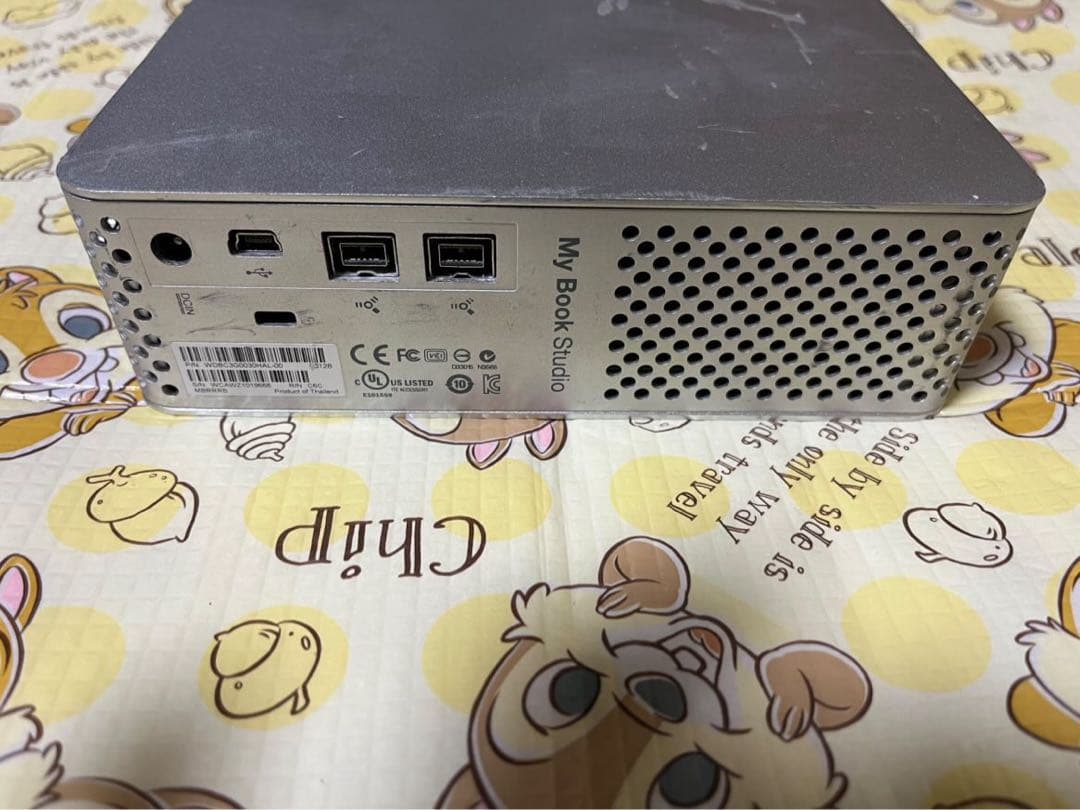 WD My Book Studio 3TB 外付けHDD★146回/940時★