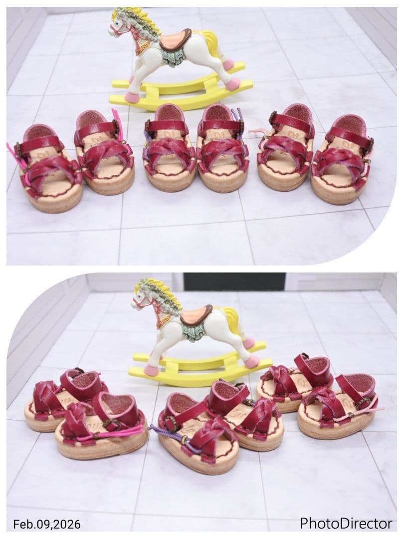 ブライスレザーサンダル　2/4