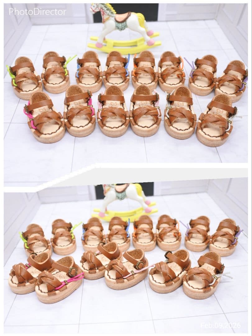 ブライスレザーサンダル　2/4