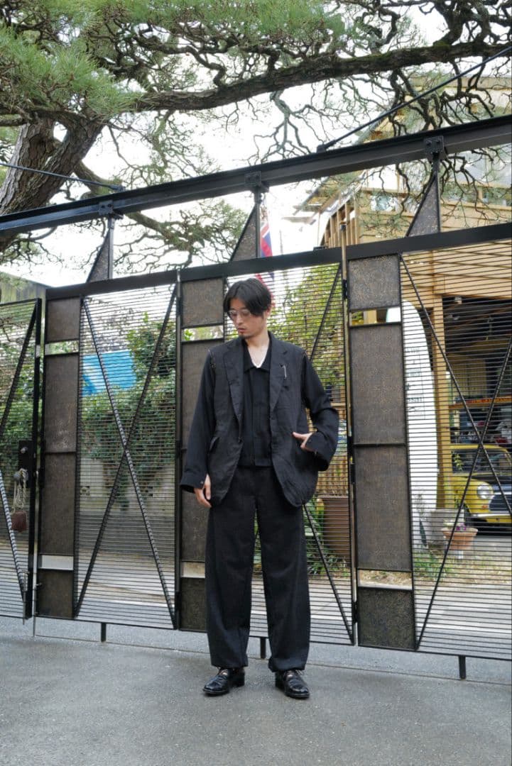 ensou. 柿乃葉別注 Ex Cut Off Sleeve Jacket F