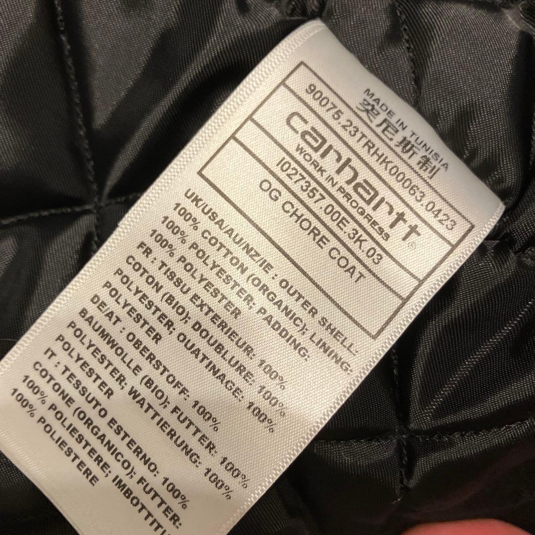 Carhartt WIP OG CHORE COAT ブラック L