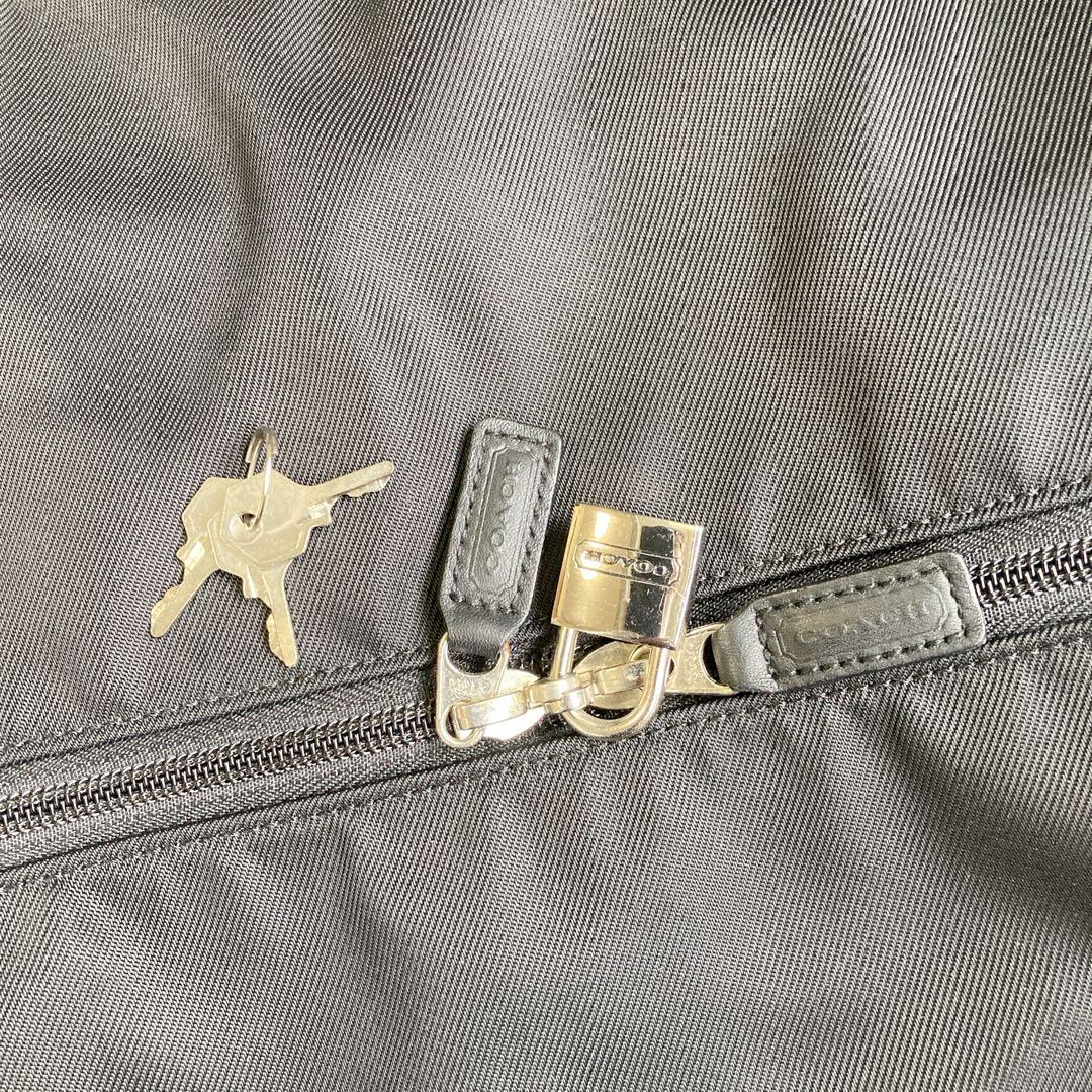 未使用級 特大 vintage coach old padlock カデナ