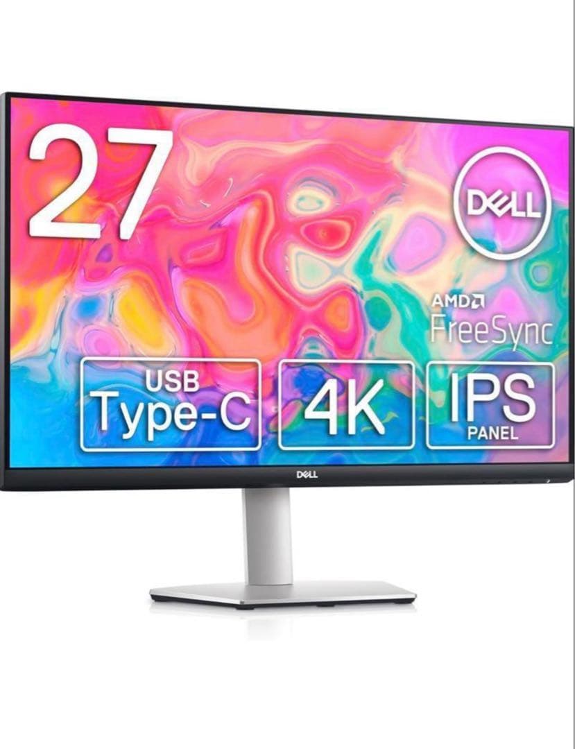 DELL S2722QC 27インチ 4K USB Type-C モニター