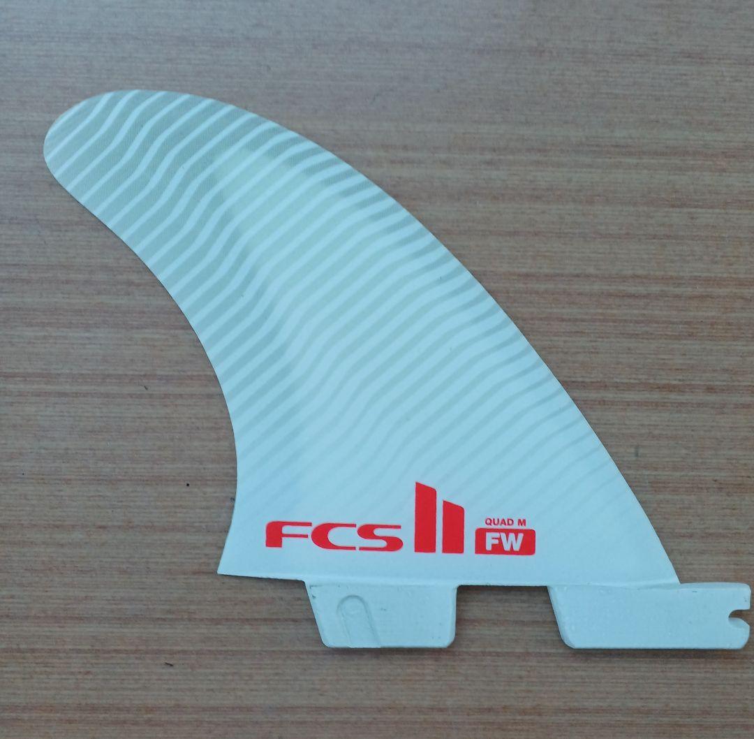 FCS II　FW　ファイヤーワイヤー　5枚セット　トライ+クアッドフィン　M