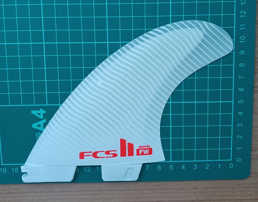 FCS II　FW　ファイヤーワイヤー　5枚セット　トライ+クアッドフィン　M