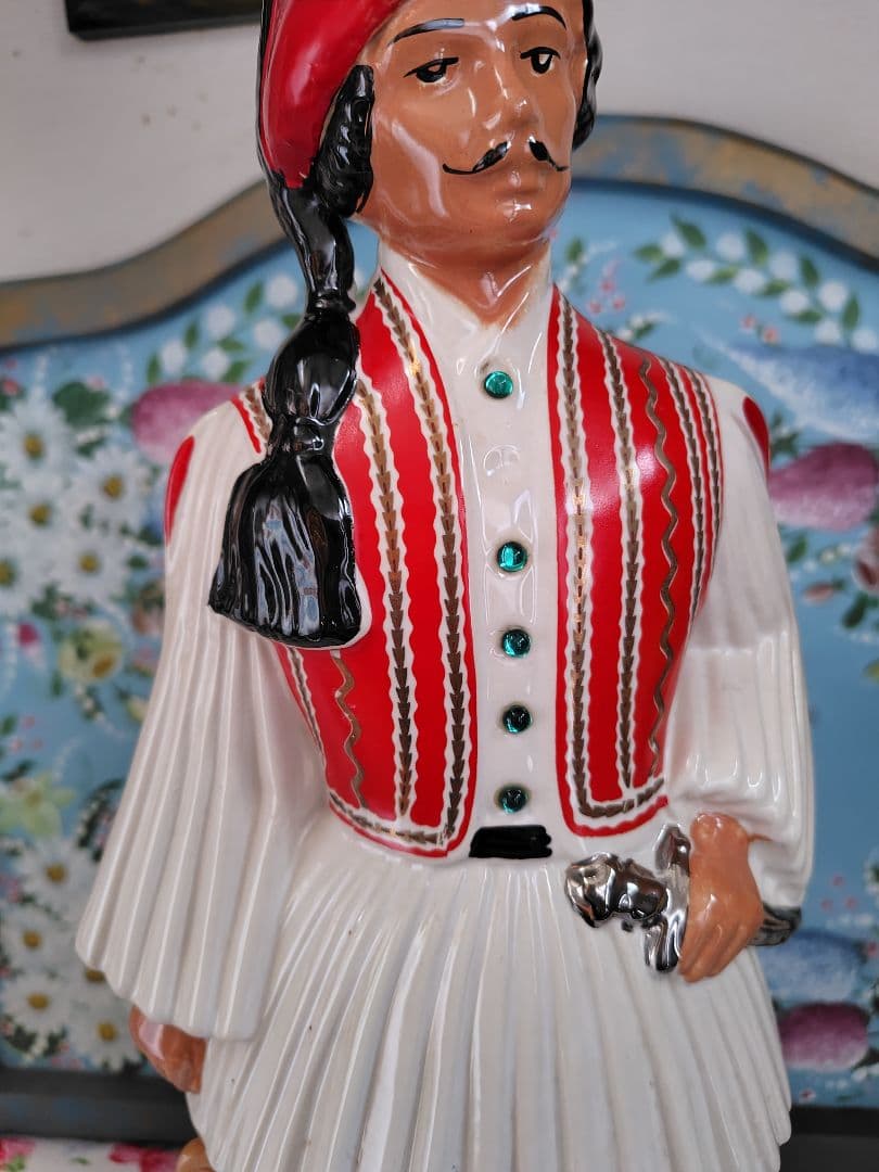 メタクサ　５スター　人形陶器ボトル　500ml オールド　46cm ブランデー