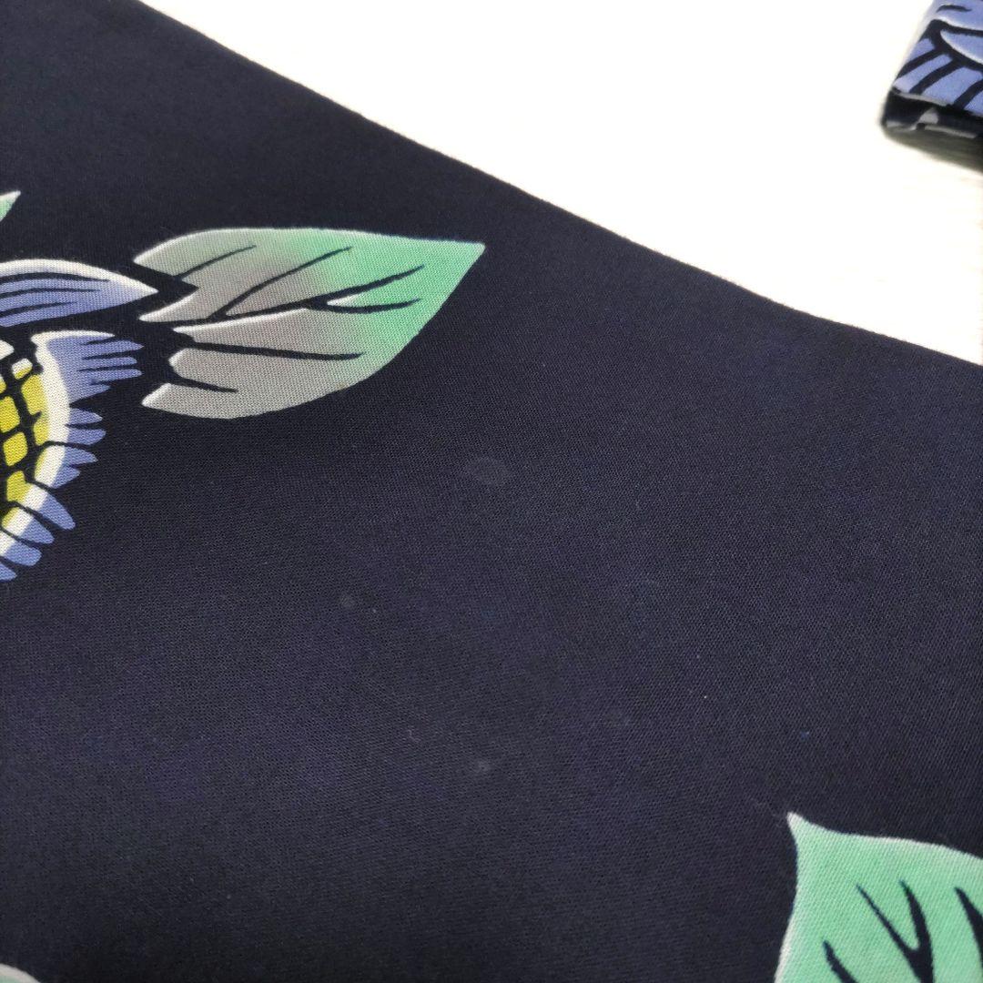 竺仙　浴衣　木綿　注染浴衣　ひまわり