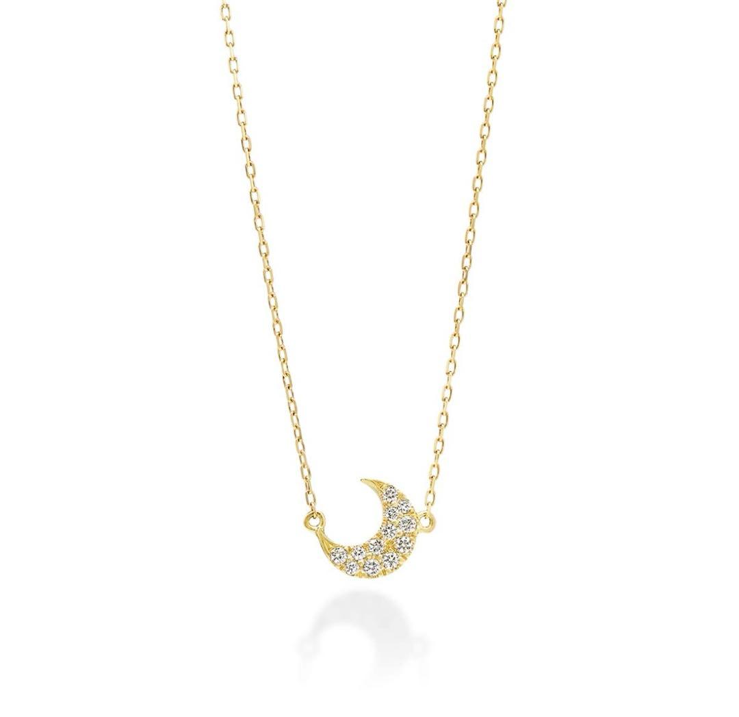 AHKAH カーラ ネックレス 18Kイエローゴールド ダイヤモンド