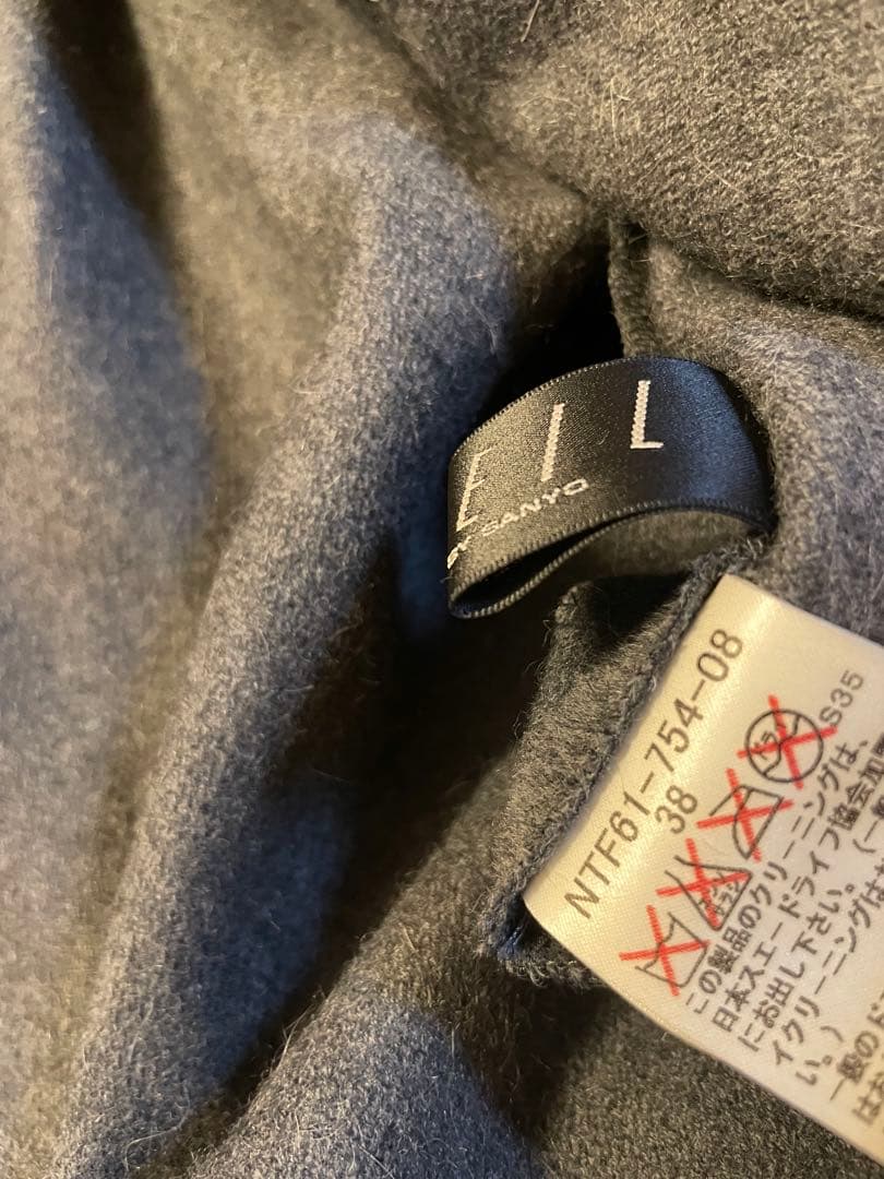 フォックスファーマント　アンゴラウール　ポンチョ