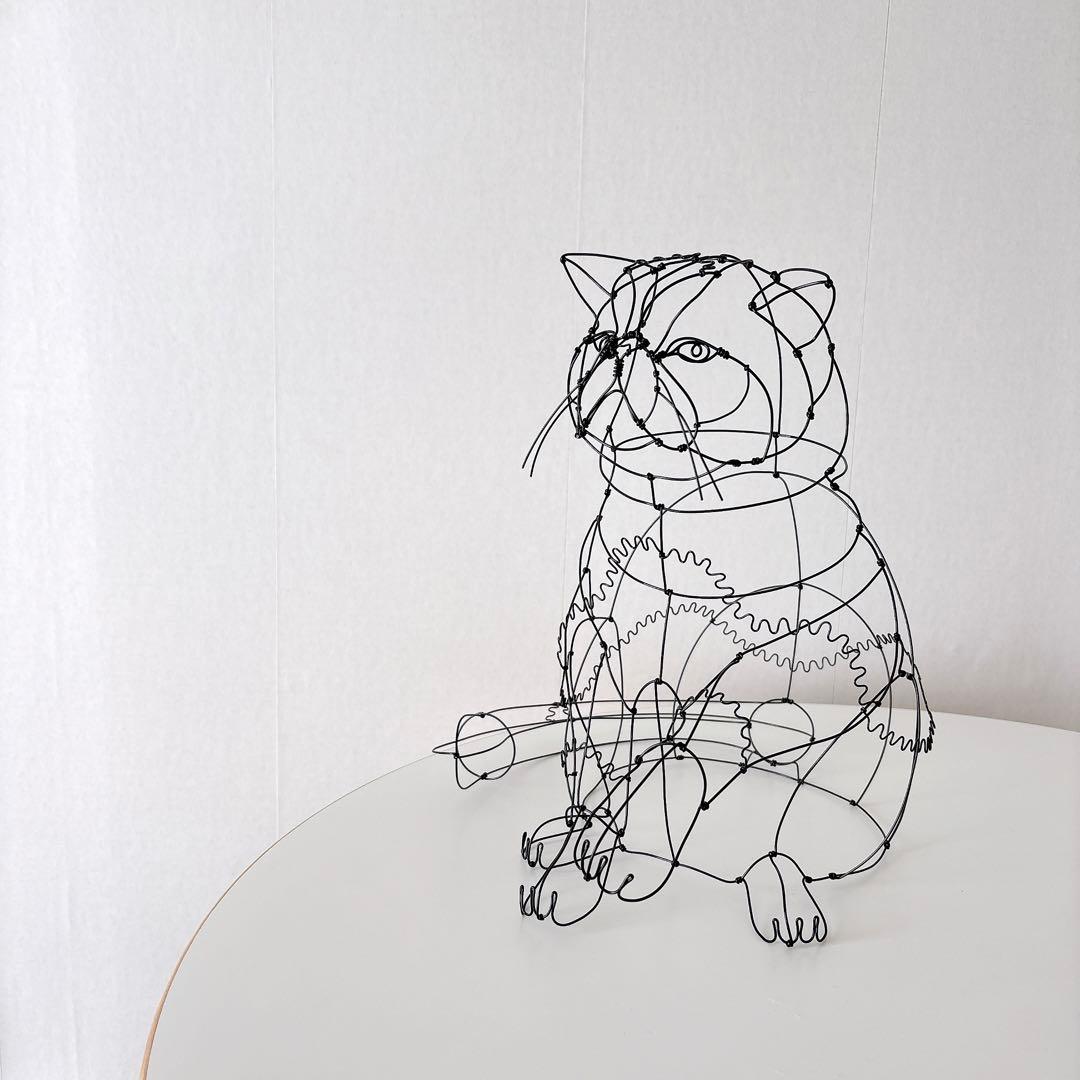 エキゾチックショートヘア　/ ワイヤーアート　ワイヤークラフト