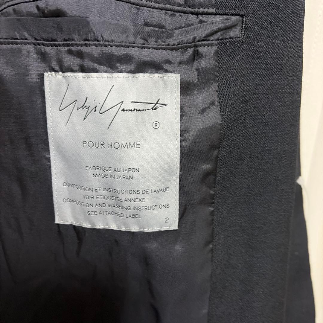 24AW Yohji Yamamoto 肩バックルジャケット
