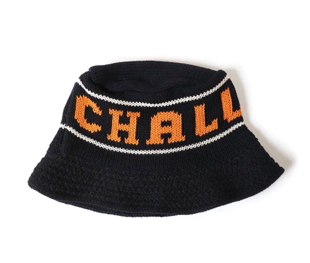 CHALLENGER バケットハット Lサイズ 黒/オレンジ