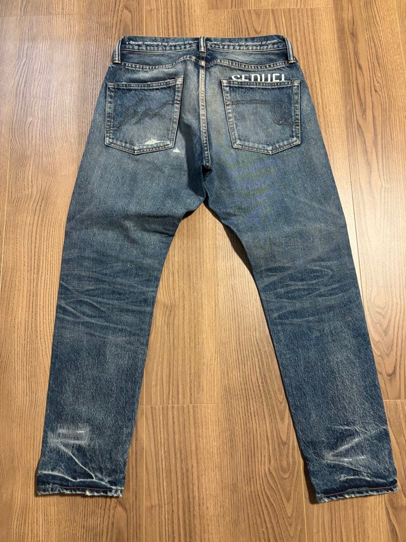 SEQUEL 24awダメージデニム sequel FRAGMENT 藤原ヒロシ