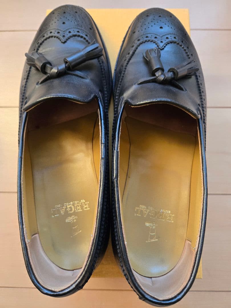 リーガル　ウイングタッセルローファー