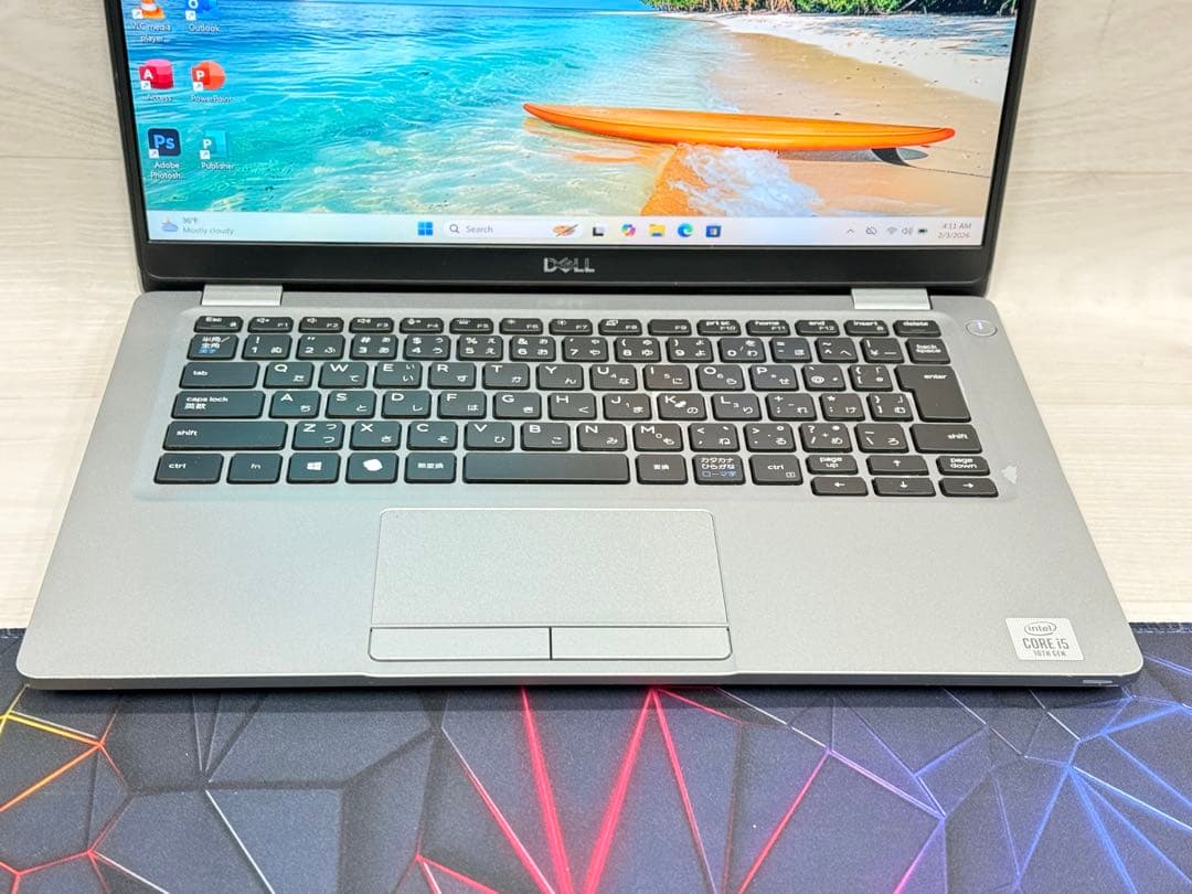 10世代Dell LatitudeデルノートPC/Corei5 フルHD/SSD