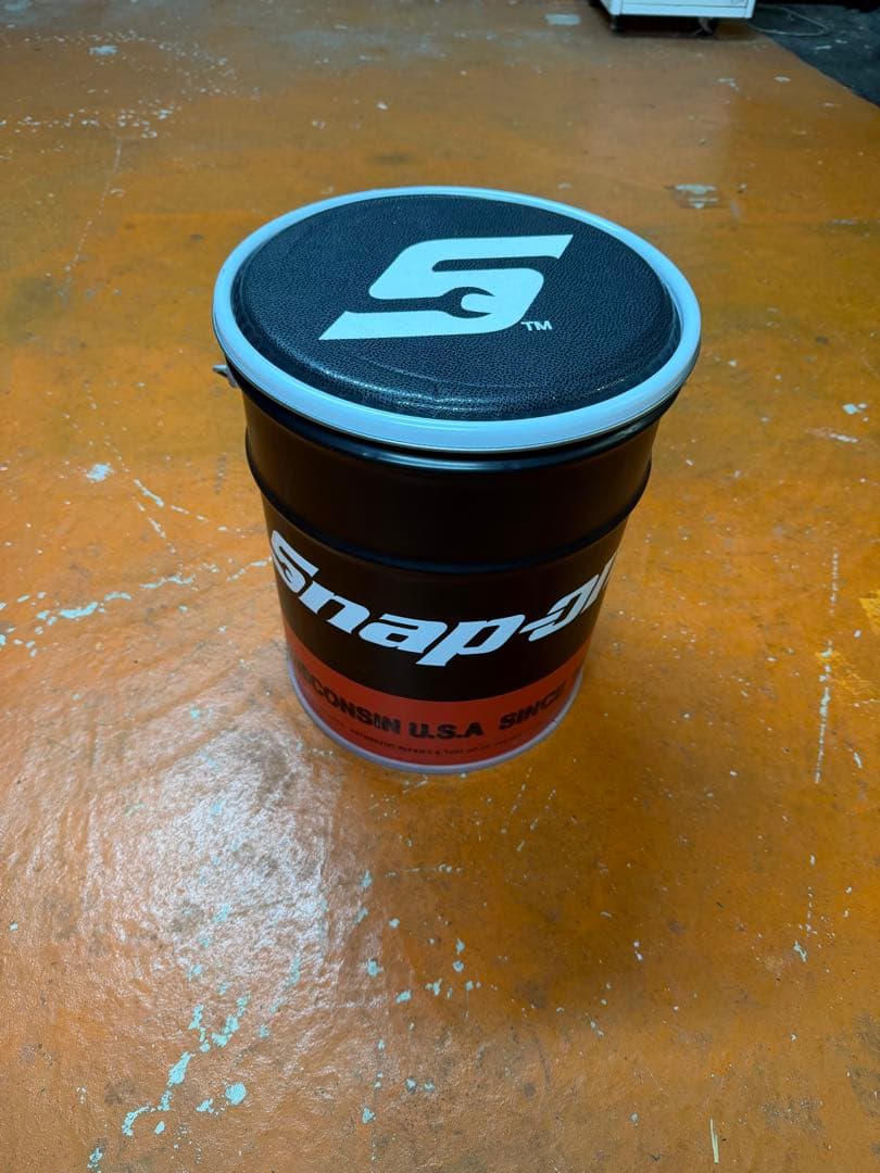 Snap-on ペール缶　イス　スナップオン　スツール