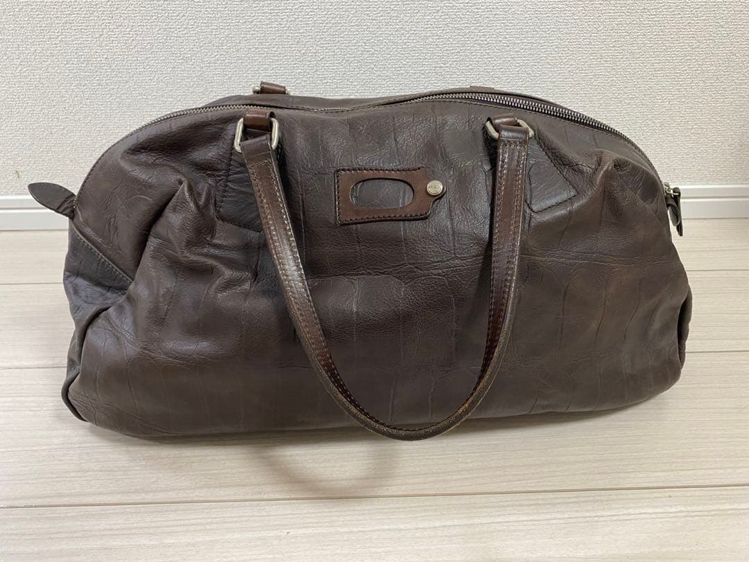 Daniel&Bob ダークブラウン ボストンバッグ