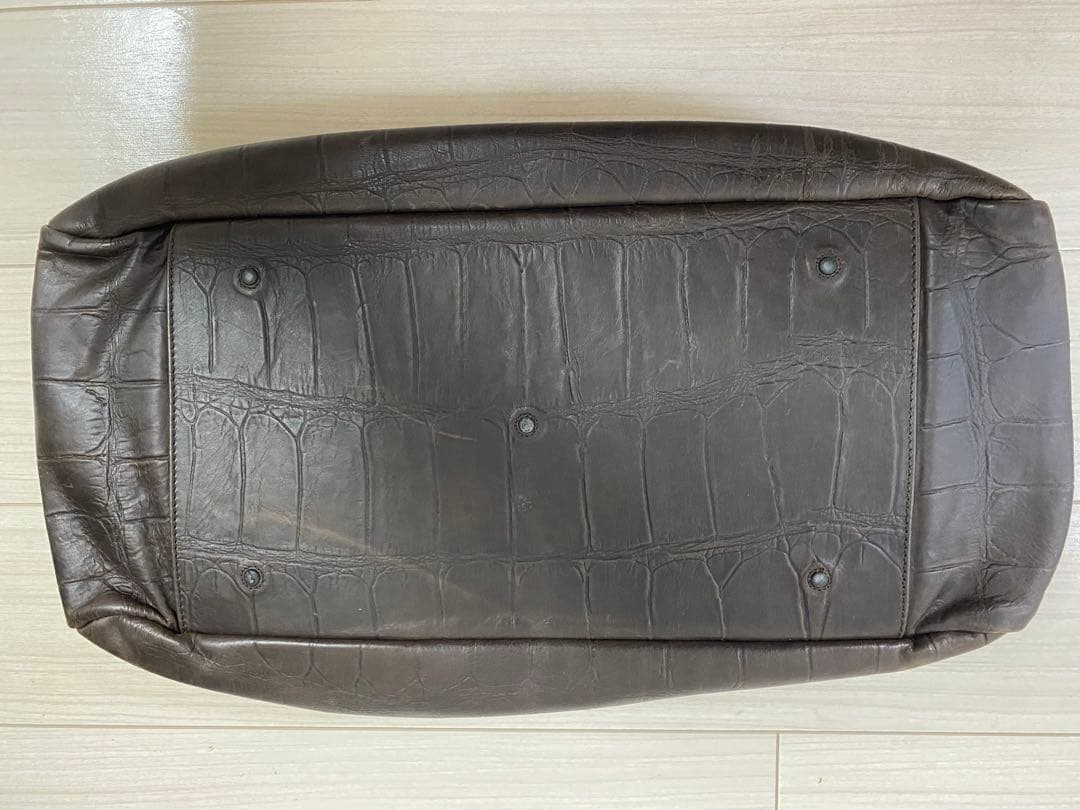 Daniel&Bob ダークブラウン ボストンバッグ