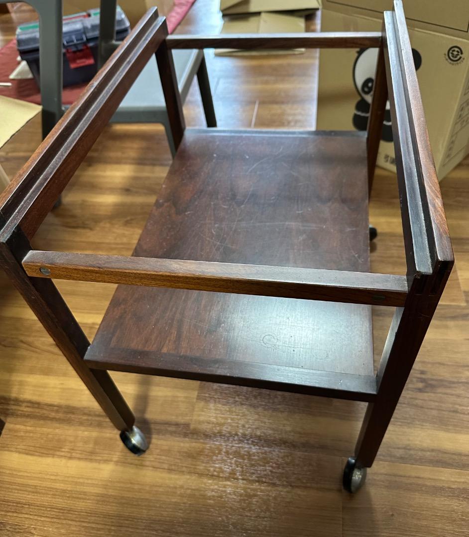 ロイヤルコペンハーゲン✖️ハスレヴ　アンモナイトサイドテーブル北欧家具ビンテージ