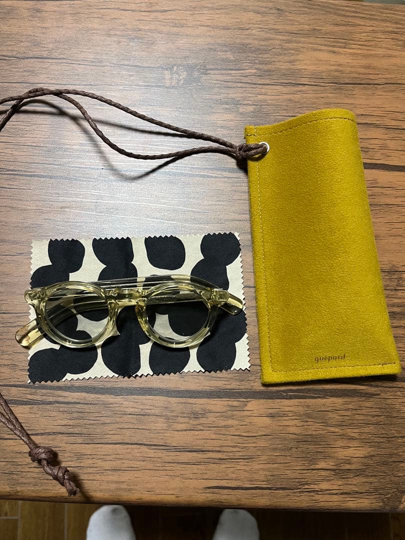 【着用数回のみ】guepard / gp-07 / champagne