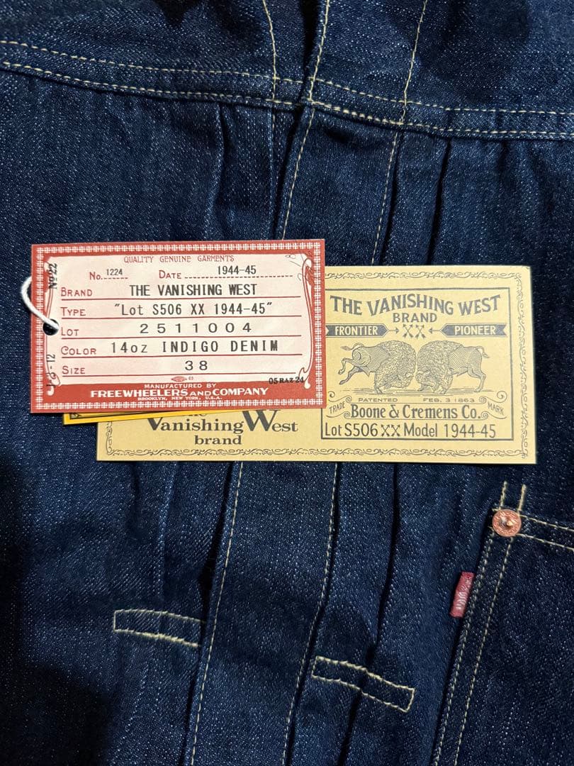 旧型番　新品未使用　Freewheelers S506XX フリーホイーラーズ