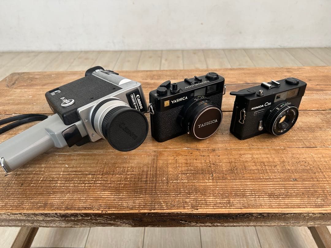 YASHICA WIDE & KONICA C35 フィルムカメラセット