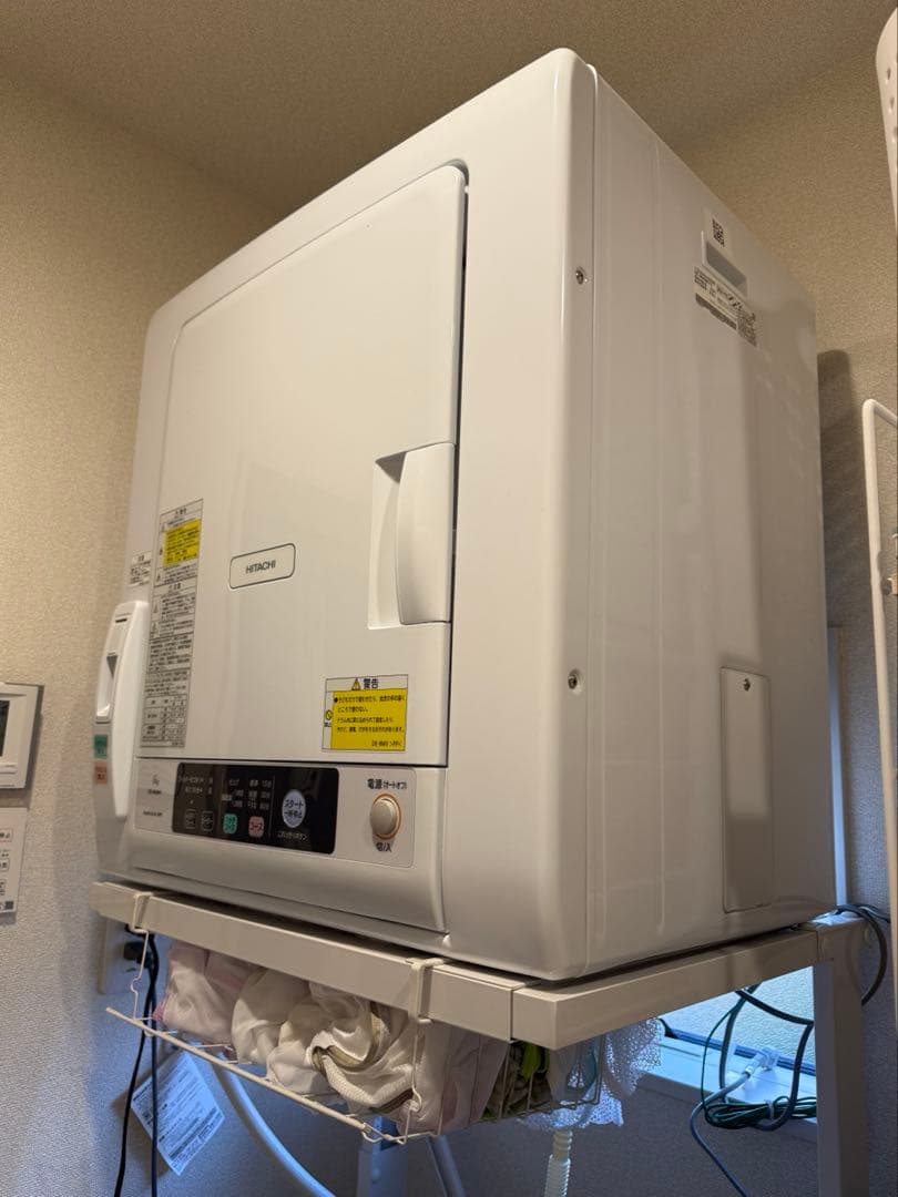 HITACHI 日立 衣類乾燥機 6kg DE-N60WV
