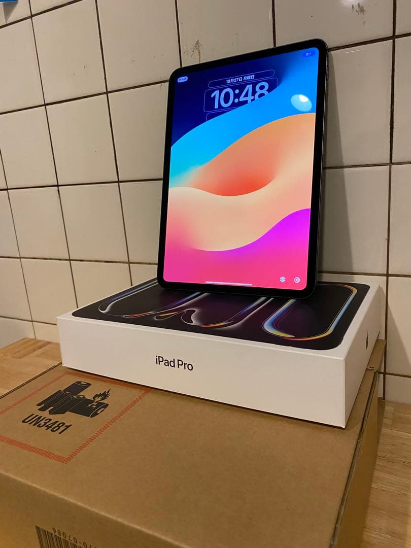 【中古・極美品】iPad Pro M4 11インチ 256GBスペースグレー