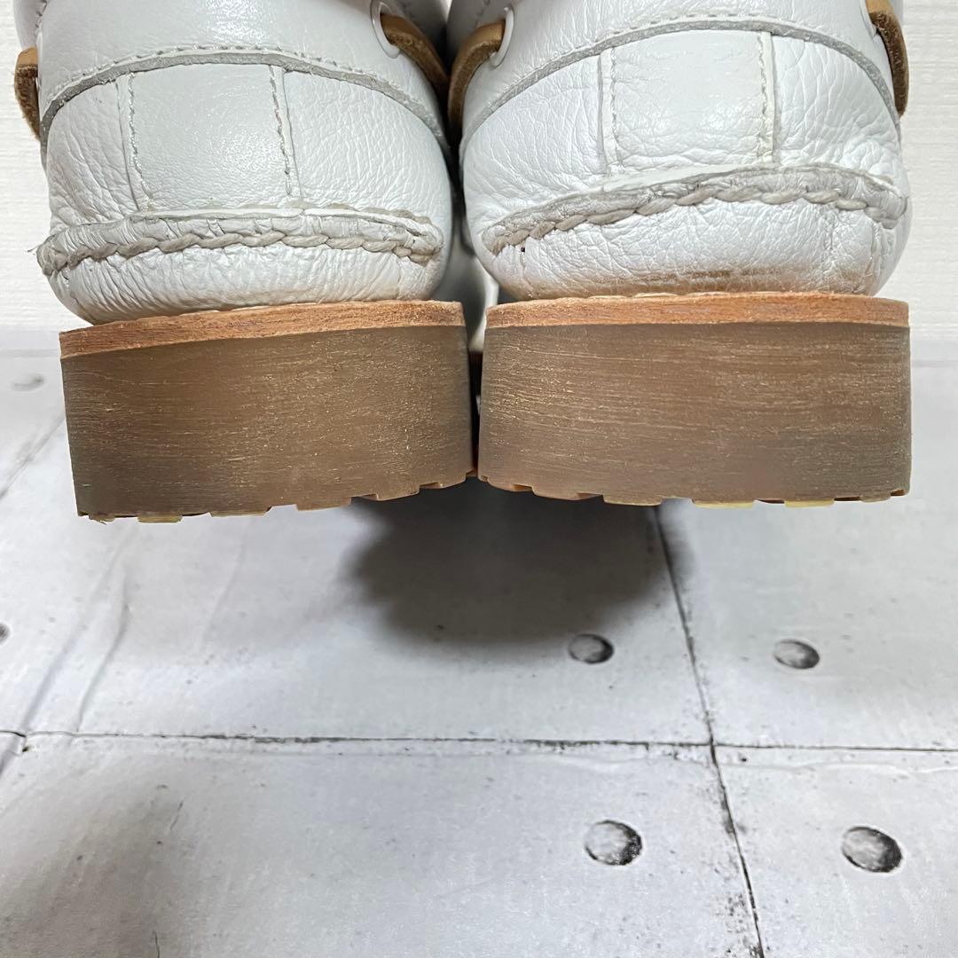 靴 Timberland 3EYE CLASSIC LUG WHITE 27.5cm