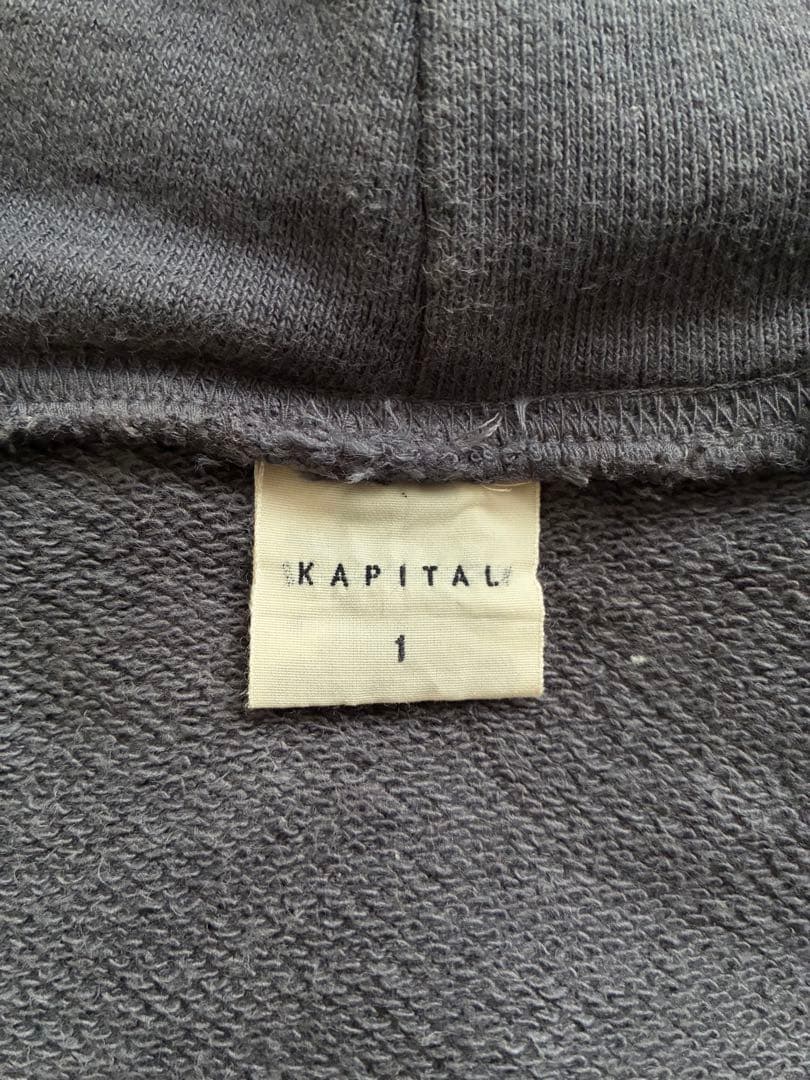 KAPITAL フード付きパーカー