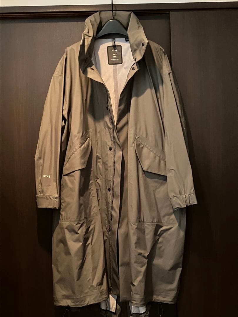 【美品】HYKE ハイク　PERTEX モッズコート