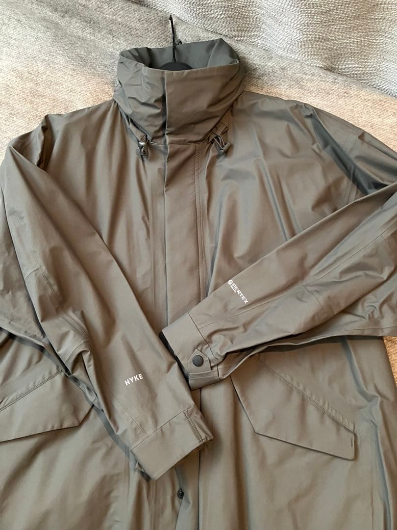 【美品】HYKE ハイク　PERTEX モッズコート