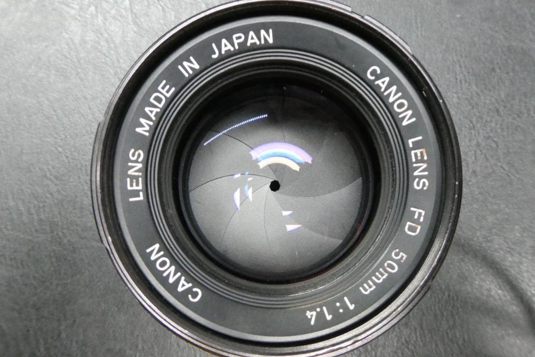 動作品 Canon AE-1 フィルムカメラ FD 50mm F1.4