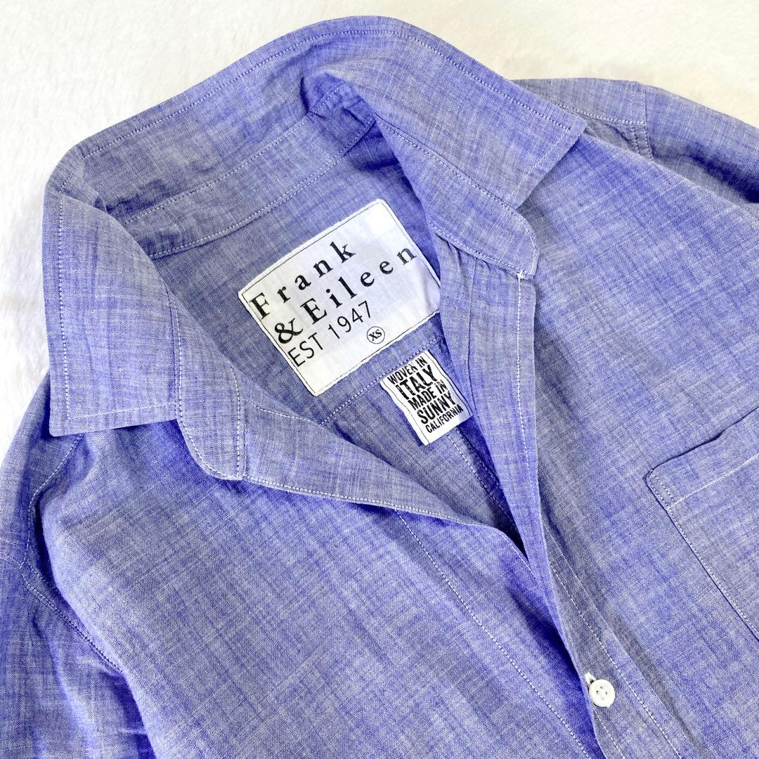 ✨美品✨フランク&アイリーン BARRY スキッパーシャンブレーシャツ USA
