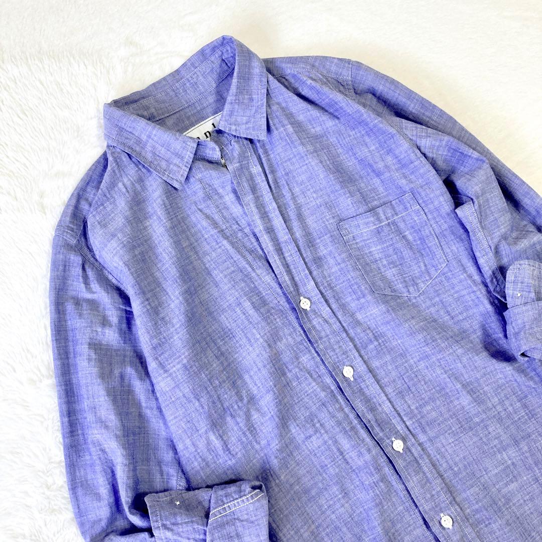 ✨美品✨フランク&アイリーン BARRY スキッパーシャンブレーシャツ USA