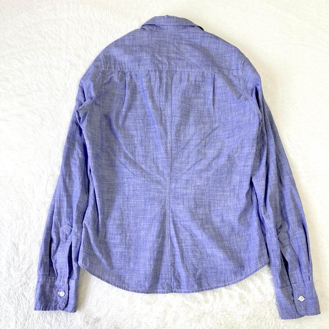 ✨美品✨フランク&アイリーン BARRY スキッパーシャンブレーシャツ USA