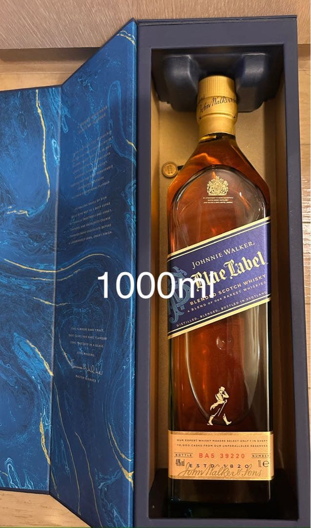 ジョニー・ウォーカー ブルーラベル 1000ml 40%