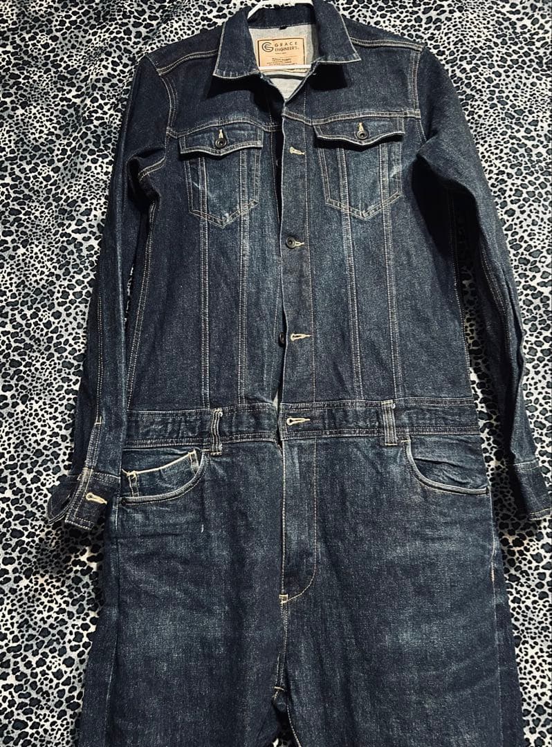 オールインワン ツナギ denim archive 岡山 デニム